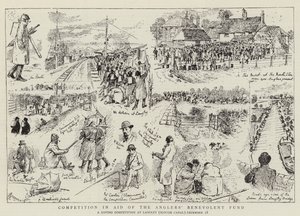 釣り人の慈善基金を支援する競争 作： Alfred Chantrey Corbould